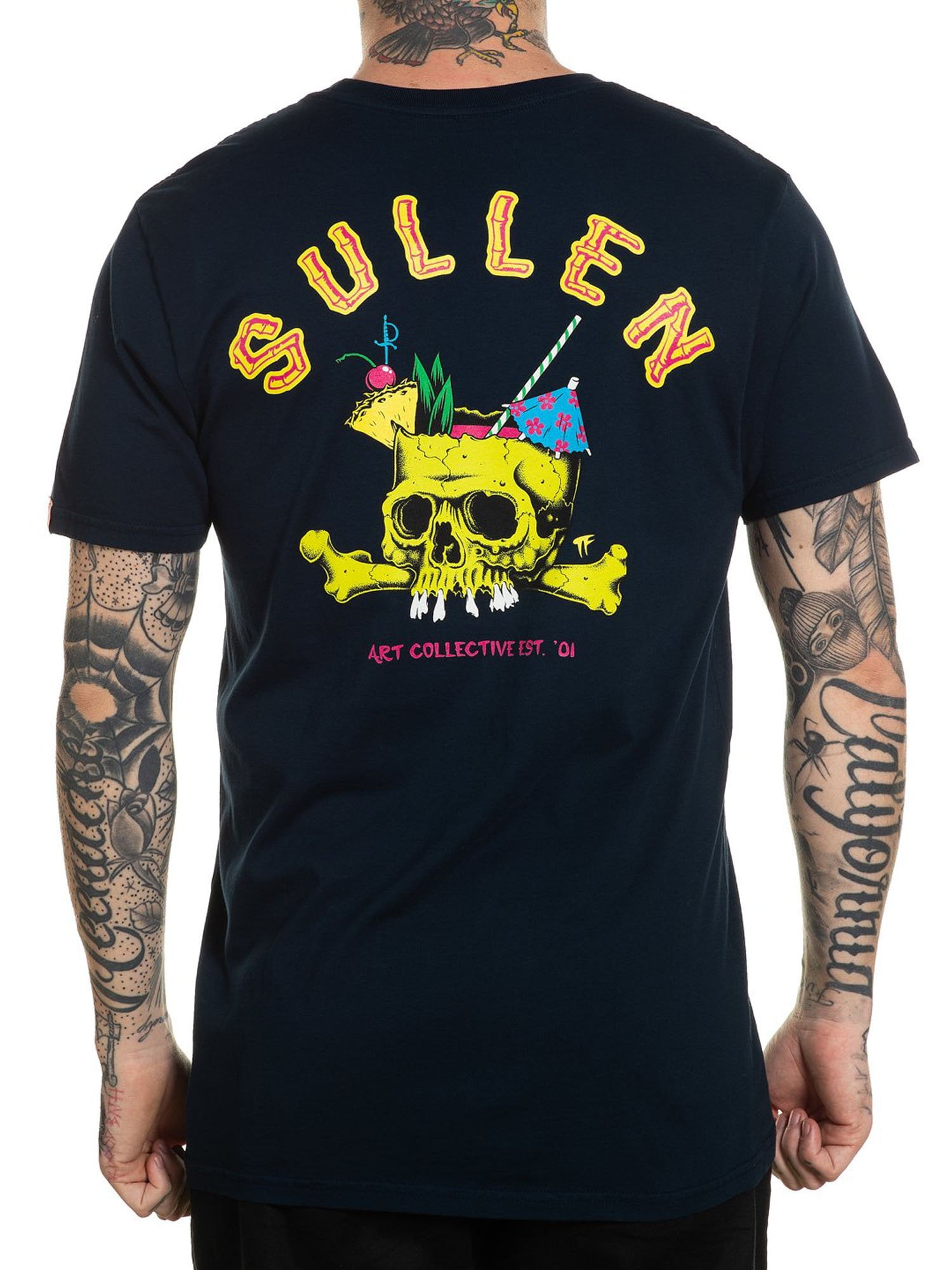Sullen - Sullen Men's Brain Dead Short Sleeve Premium T-shirt - Walmart ...