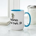 thumbnail image 4 of CafePress - Hike Badlands Nat Park (Boy) Large Mug - 15 oz Ceramic Large White Novelty Mug, 4 of 4