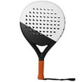 thumbnail image 2 of LAPAT Padel Racket with Cover Bag - Carbon Surface with EVA Memory Foam- Paddle Tennis Racquets Lightweight (White) POP Tennis, 2 of 4