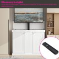 thumbnail image 2 of Oxylife Mini Elevate TV Lift Cabinet,Fits Up to 50-Inch Wide TVs,White, 2 of 12