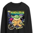 thumbnail image 3 of Star Wars - The Mandalorian Grogu Comic Cover - Men's Long Sleeve Graphic T-Shirt, 3 of 5