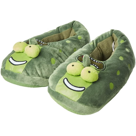 RICK AND MORTY Mens Slippers - Rick Sanchez, Pickle Rick, Morty Smith Footwear
