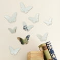 DCWV Adhesive Mirror Ovals or Butterflies Wall Decal