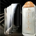 thumbnail image 4 of 2025 New Invisible Grasoftness Screen Protector for iPhone 16/15/14/13 Plus Pro Max - Anti-fingerprint, Dust-proof and Bubble-free, Plus a Spare Phone Film, 4 of 7
