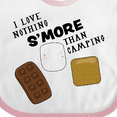 thumbnail image 4 of Inktastic I Love Nothing S'more Than Camping Boys or Girls Baby Bib, 4 of 4