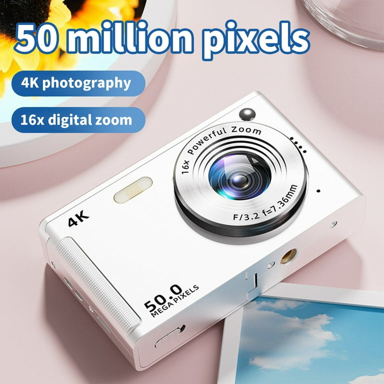 Upgrade Digital Camera, 50MP Full High Definition 1080P Camera