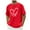 Red(New), variant on PNTUTB Men's Fashion Valentine's Day Themed Prints Casual Loose Comfortable Short Sleeve Crew Neck T-shirt