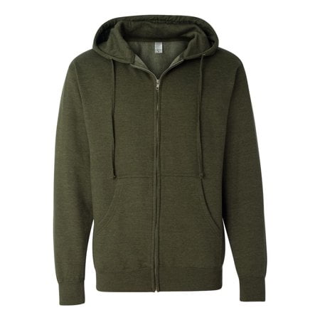 Independent Trading Co. Sweat à Capuche à Fermeture à Glissière Intégral Poids Moyen SS4500Z