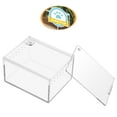 Arborister Acrylic Reptile Feeding Box & Habitat Tank for Tarantulas ...