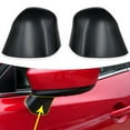 thumbnail image 6 of Zriyin For Mazda 3 2014-2016 Side Mirror Wing View Mirror Lower Cover Holder Shell Cap, left, 6 of 7