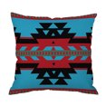 thumbnail image 1 of Panxico Housse de Coussin en Lin, Housse de Coussin Géométrique Simple pour Canapé, 1 of 4