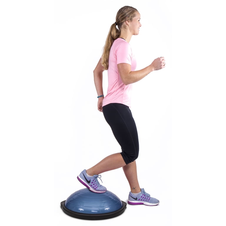 BOSU Sport 50 cm Balance Trainer Travel Size Blue with Flat & Dome