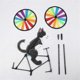 thumbnail image 3 of Garden Wind Spinner Cat Dog Bike Rainbow Wind Wheel Windmill Outdoor Yard Kid Toys, 3 of 3