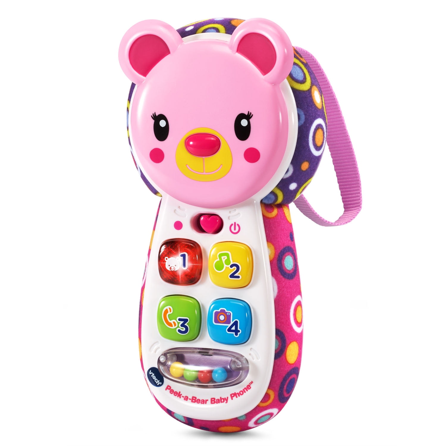 vtech pink teddy bear