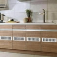 thumbnail image 2 of Lefu 50mm Aluminium Rectangular Cabinet Wardrobe Air Vent Grille Ventilation-Cover, 2 of 9