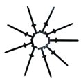 thumbnail image 2 of Nylon Universal Cable Title Beban Correos Unión Multipropósito para El Cuerpo Del Automóvil (20pcs), 2 of 9