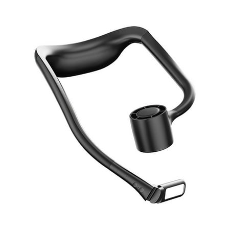 

Aoanydony Neck Hanging Lamp Fan Lighting Tool Universal Multifunctional Outdoor Camping USB Rechargeable Mini Fans Lights Black/4000mAh
