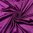 thumbnail image 3 of Roch Linen Silk Satin Comforter Twin/Twin XL | Box Stitched | 300 GSM | Down Alternative Comforter | Luxurious Hotel Quality Quilt | Machine Washable | Ultra Soft Fluffy Bedding (Purple), 3 of 6