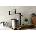 thumbnail image 4 of Kingston Brass KS8705DL Concord Deck Mount Pot Filler Faucet, Oil Rubbed Bronze, 4 of 8