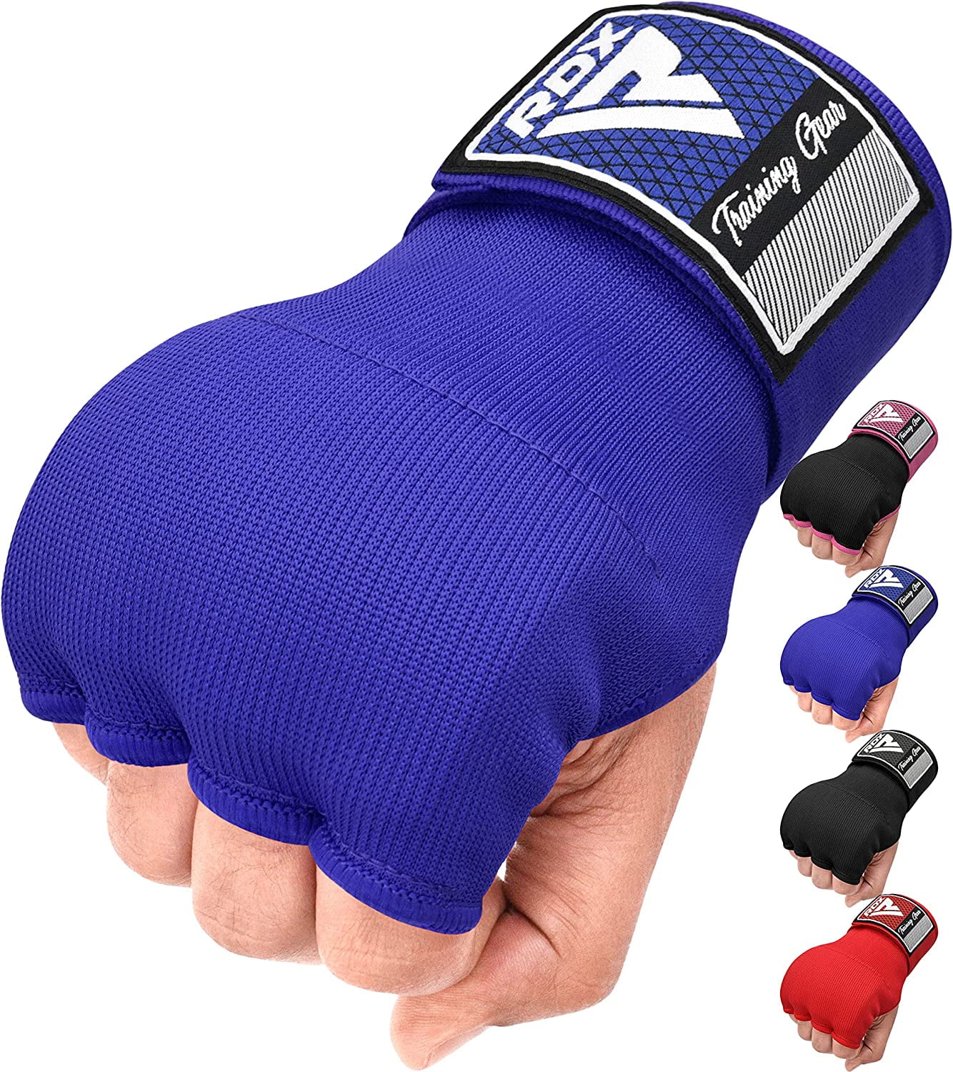 Great for MMA Kickboxing Neoprene Padded Fist Protection Bandages under Mitts with Quick Long Wrist Support Martial Arts Training RDX Boxing Hand Wraps Inner Gloves for Punching Muay Thai 