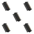 thumbnail image 2 of Sidaley Professional SAS to SATA 180 Degree Card Adapter Motherboards Angle Black Type2 NO2, 2 of 6