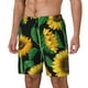 thumbnail image 1 of Fotbe Sunflower 1 Traje de Baño para Hombre – Shorts de Natación de Secado Rápido con Forro y Bolsillos-Small, 1 of 6
