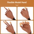 thumbnail image 2 of Nail Practice Hand LIONVISON para uñas acrílicas con 100 puntas, 2 of 7