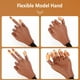 thumbnail image 2 of Nail Practice Hand LIONVISON para uñas acrílicas con 100 puntas, 2 of 7
