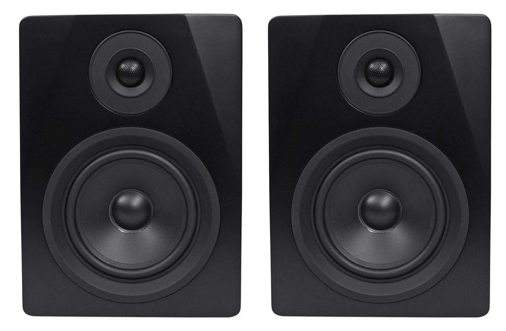 Mackie 3204VLZ4 + (2) Rockville ASM5 5.25" Monitors+ATH-M50X Headphones+Stands