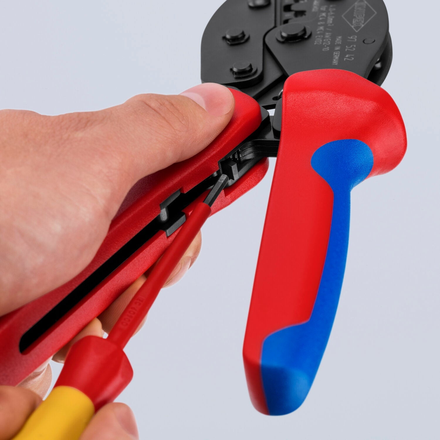 KNIPEX 8 1/2" KNIPEX PreciForce&reg; Crimping Pliers For MC4/MC4 EVO 2