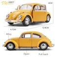 thumbnail image 5 of 1:36 Mini Car 1967 VOLKSWAGEN Beetle Classic Alloy Car Model Diecasts Metal Toy Car Model Simulation Miniature Scale F346, 5 of 9