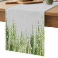 thumbnail image 7 of Table Runners 36 Inches Long Dress Scarves, Sage Green Farmhouse Kitchen/Dining Table Runner, Short Coffee Tablerunners, Summer Botanical Leaves Watercolor 13x36 Inch, 7 of 7