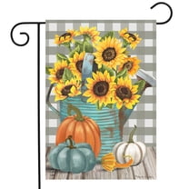 Briarwood Lane Sunflower Watering Can Fall Garden Flag