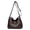 Coffee, variant on Crossbody Bags for Women Multi-Pocket Shoulder Bag Vegan Leather Messenger Bag Slouchy Bags