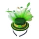 thumbnail image 2 of Diadema del Día de San Patricio para adultos, disfraz, tocado, banda para el cabello para festivales Verde, 2 of 9