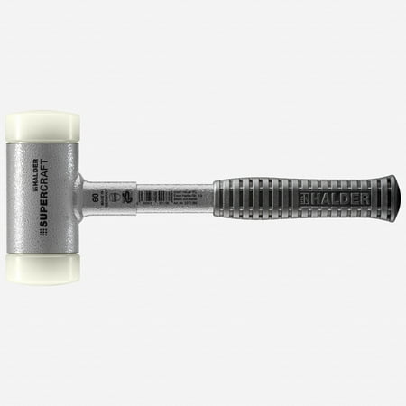 UPC: 4030618301738 | Halder Supercraft Dead Blow Non-Rebounding Hammer with Nylon Face Inserts and Steel Housing 2.36 / 61.73 oz.
