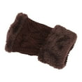 thumbnail image 2 of Women's Knitted Touchscreen Fingerless Gloves, Short Wrist Fleece Lined Half Finger Mittens for Winter, Typing, Driving, Cold Weather Outdoor Activities and Daily Commute, 2 of 3