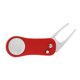 thumbnail image 5 of Greeniant Tenedor de Golf de acero inoxidable, marcador de bola de reparación verde, removedor de tono, juego de práctica de horquilla, herramientas de Golf Rojo Greeniant OD003033-01B, 5 of 6