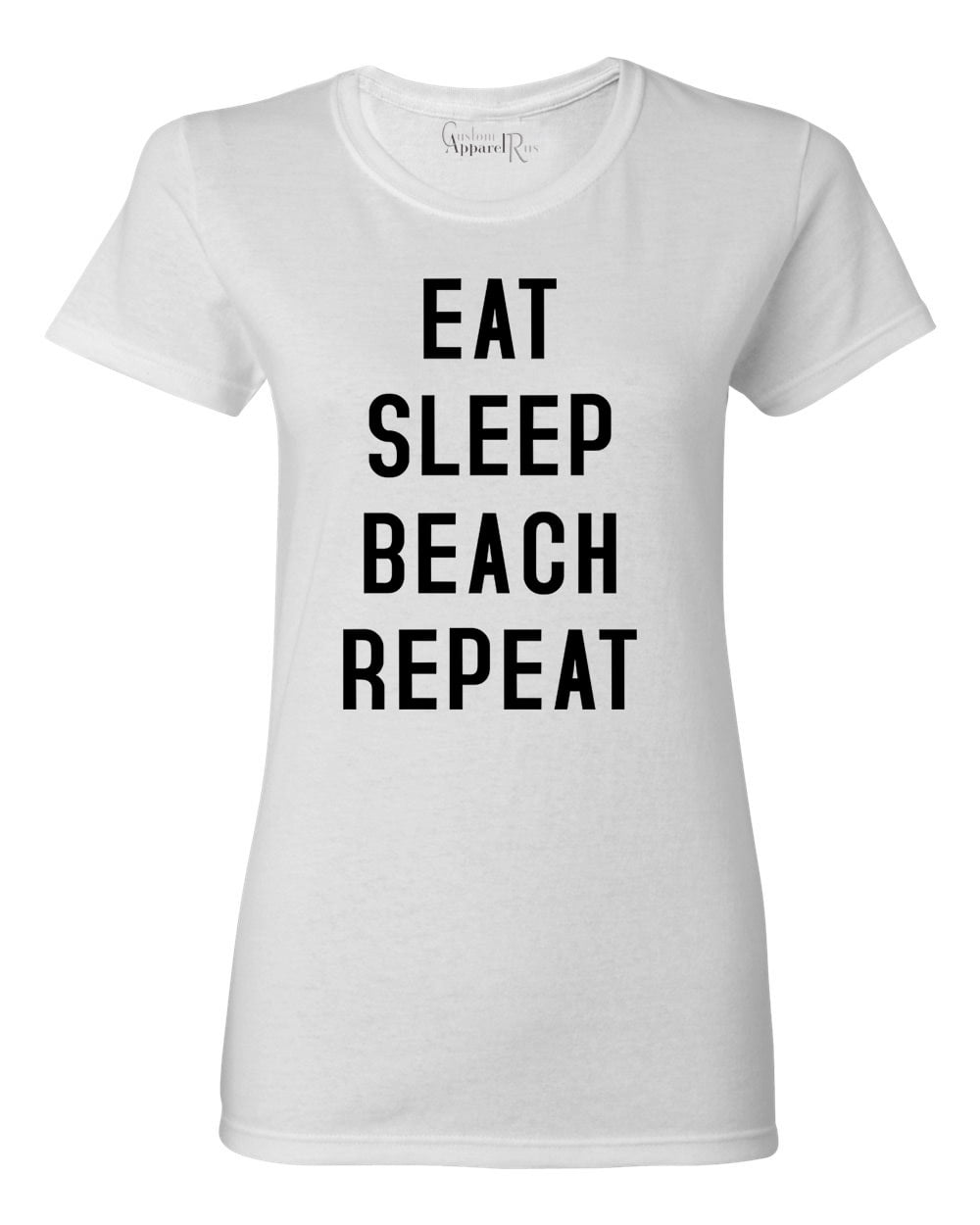 Custom Apparel R Us Eat Sleep School Repeat Boys Girls Graphic Tees Short Sleeve
