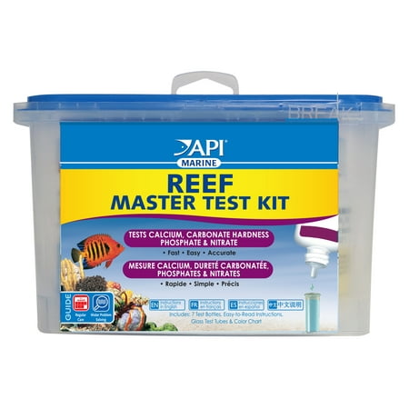 API Reef Master Test Kit, Aquarium Water Test Kit, (Best Reef Test Kit 2019)