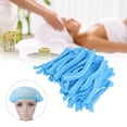 thumbnail image 4 of Gorro de red desechable gorro de ducha desechable Ajuste agradable para la piel Seguro Higiénico Suave No tejido Transpirable Estirable para salón de belleza para centro de spa ANGGREK Otros, 4 of 8