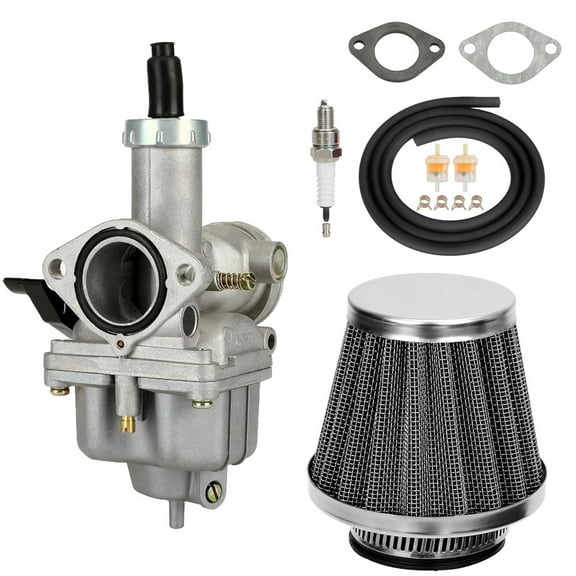 PZ26 Carburetor Carb Kit Fit for CG 125cc 150cc 250cc TRX200 TRX250 ATC185 XR100 CRF100 CB125 TaoTao Zongshen Lifan Sunl 4 Stroke Engine ATV Quad Dirt Pit Bike Go Kart Components