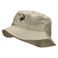 thumbnail image 2 of Couple On The Moon Embroidered Bucket Hat - Natural OSFM, 2 of 5