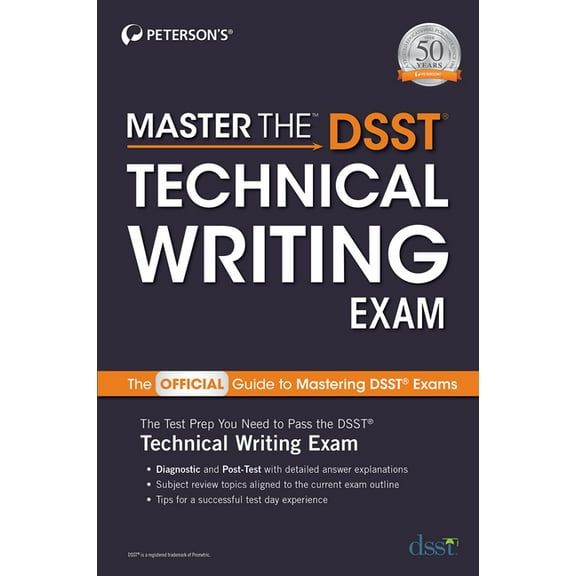 Master the Dsst Technical Writing Exam, (Paperback)
