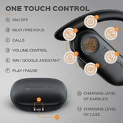 TREBLAB X3 Pro True Wireless Bluetooth Running Headphones, Comfortable Earhooks, 145H Playtime, IPX5 Waterproof