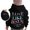 /c19Black142, variant on CUZIBR Baby Girls Hoodies Letter Graphic Sweatshirt Pullover With Pocket Long Sleeve Soft Outdoor Tops,Black,3-4 Years