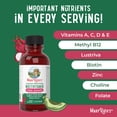 thumbnail image 6 of MaryRuth's Liquid Morning Multivitamin + Hair Growth Travel Pack with Lustriva for Thicker Hair, Reduced Wrinkles, Adults Ages 18+, 8-pack, 1 fl oz, 6 of 9