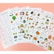 thumbnail image 4 of 6 Hojas De Dibujos Animados Conejo PVC Colección De Decorativas Para álbumes cort BLESIY Pegatinas transparentes, 4 of 8
