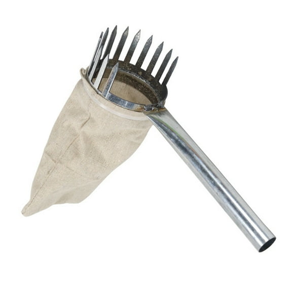 Metal Fruit Picker Light-weight Fruit Picking Tool with Bag or Cup Fruit Collection Tool for Harvesting Jujube Blueberries Longans