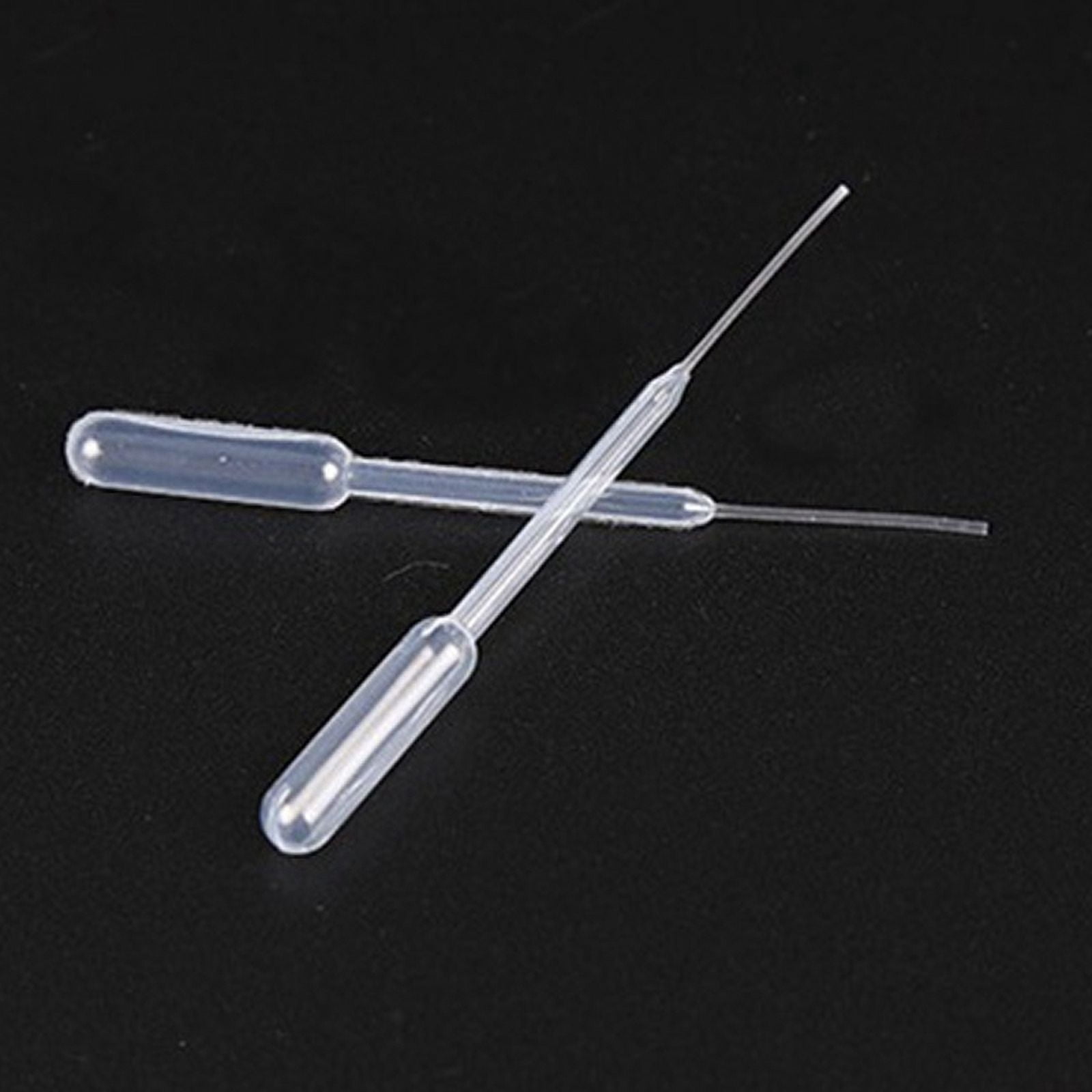 10bags Disposable Plastic Dropper Transfer Graduated Pipettes Manicure Tools Clear 150mm Capacity: 2ml about 100pcs/bag
